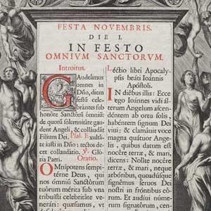 On the Feast of All Saints (In Festo Omnium Sanctorum)